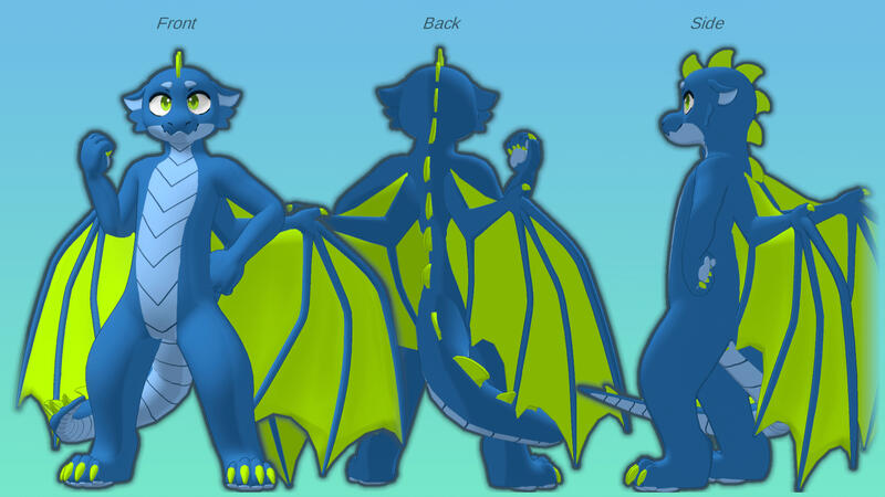 soap dragon - simple edit + retexture