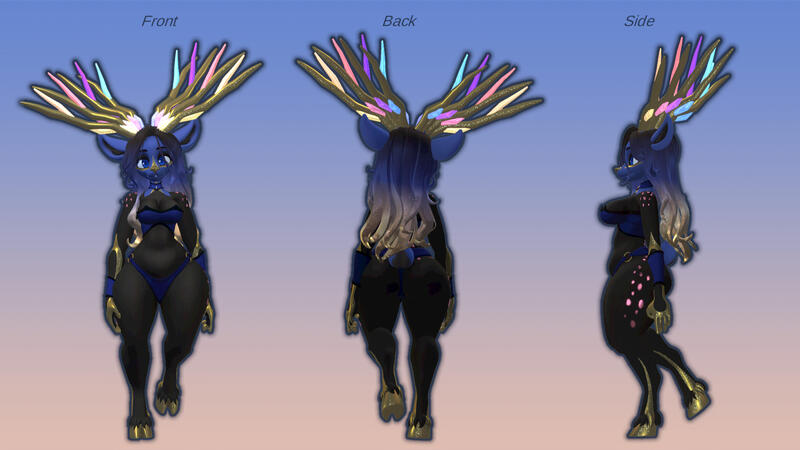 vondeer - complex edit + retexture