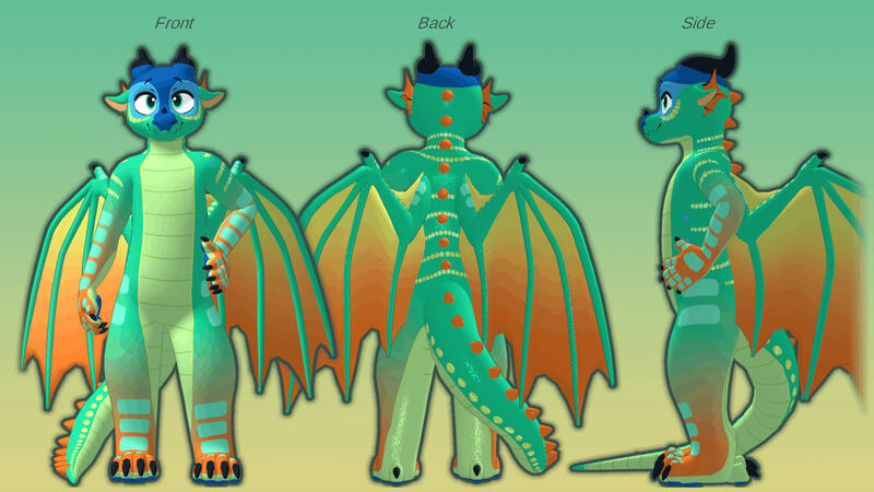 soap dragon - complex retexture