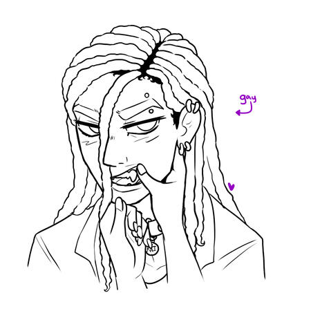 lineart bust
