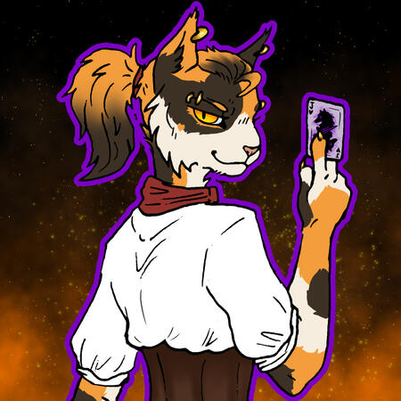 line + color half body
