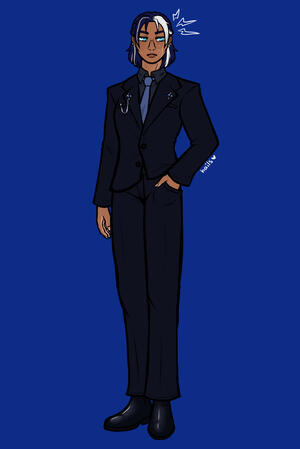 line + color full body